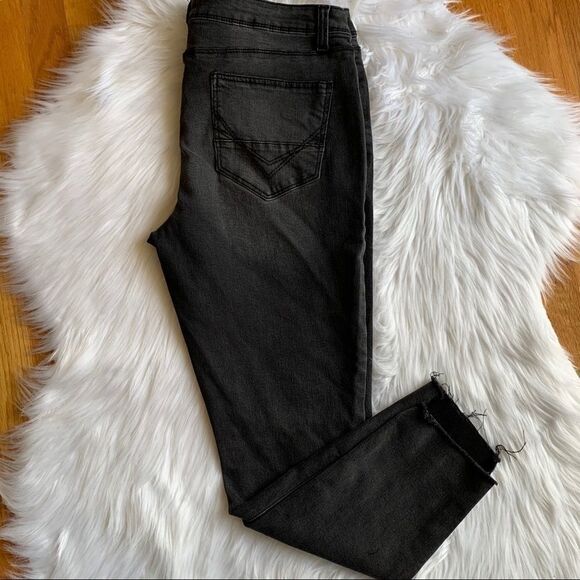 Women’s Gibson Latimer Distressed Black Jeans  Size 8 - Picture 6 of 7